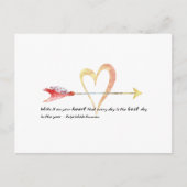 ハートエマーソン引用文 ポストカード (正面)