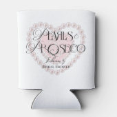 ハートエレガントパールスプロセッコバブリーブライダルシャワー 缶クーラー (裏面)