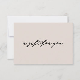 ハートエレガント美しいギフトベージュ証明書カード 招待状