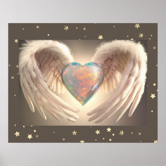 *~*ハートエンジェルウィングス四面 ポスター (正面)