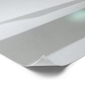 *~*~ハートエンジェルウィングスAP78ティール（緑がかった色）オパールポスター ポスター (角)