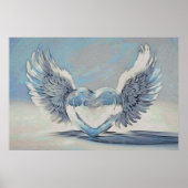 *~*ハートエンジェルウィングスAP78 アート ポスター (正面)