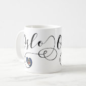 ハートオスロマグ(ノルウェー) コーヒーマグカップ (正面左)