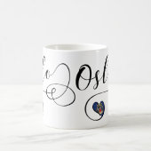 ハートオスロマグ(ノルウェー) コーヒーマグカップ (中央)