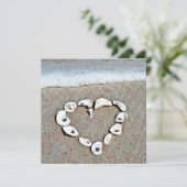 ハートオンザビーチブライダルシャワー 招待状 (スタンド正面)