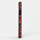 ハートオンチェッカーボード Case-Mate iPhoneケース (裏面/右)