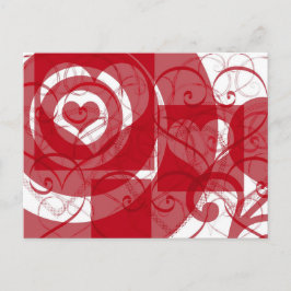 ハートオンハートバレンタイン ポストカード