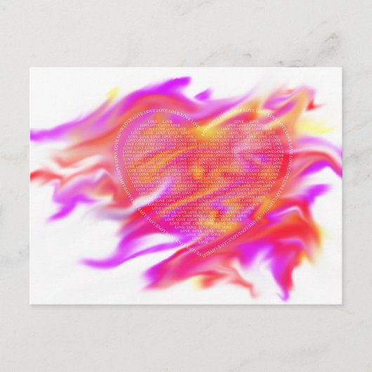 ハートオンファイア ポストカード (正面)