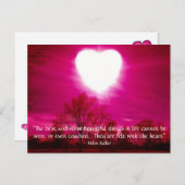 ハートオン火災 – はがき (正面/裏面)