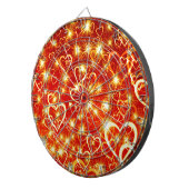 ハートオン火 ダーツボード (正面右)