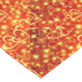 ハートオン火 テーブルクロス (アングル)