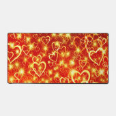 ハートオン火 デスクマット (正面)