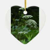 ハートオーナメントテンプレート セラミックオーナメント (正面)