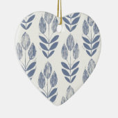 ハートオーナメント – アムステルダムからチューリップ セラミックオーナメント (右)