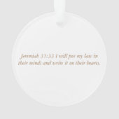 ハートオーナメント オーナメント (裏面)