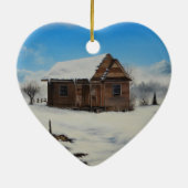 ハートオーナメント セラミックオーナメント (裏面)