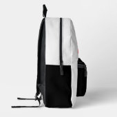 ハートオープン、愛が入るかもしれない（バレンタインデー） プリントバックパック (左)