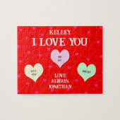 ハートカスタムは私の花嫁ジグソーパズル ジグソーパズル (横)