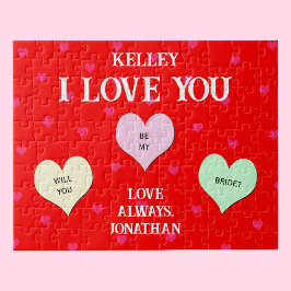 ハートカスタムは私の花嫁ジグソーパズル ジグソーパズル