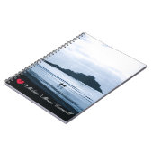 ハートカスタムセントミカエルズ山コーンウォール+ウマ ノートブック (左側)