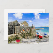 ハートカスタムセンネンハーバーボーツコーンウォールフォト シーズンポストカード (正面/裏面)