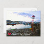 ハートカスタムニューリンハーバーアットデュスクコーンウォールフォト シーズンポストカード (正面/裏面)