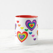 ハートカスタムマググ マグカップ (中央)