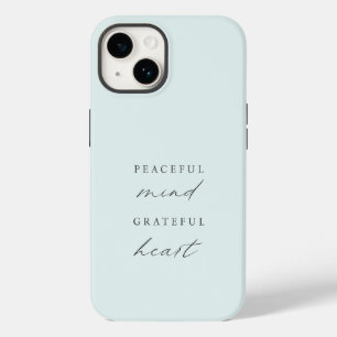 ハートカスタム心の平和に感謝 Case-Mate iPhone 14ケース