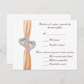 ハートカスタム応答カード 出欠カード (正面/裏面)