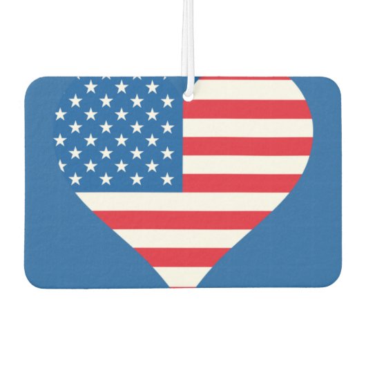 ハートカスタム空気清浄剤、新しい車の香り カーエアーフレッシュナー (正面)