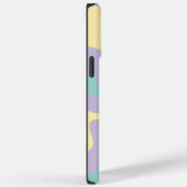 ハートカスタム – パステルピンク、黄、紫、緑 Case-Mate iPhoneケース (裏面 / 右)