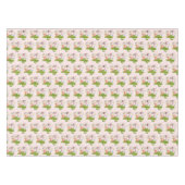 ハートカッコいい型サングラス模様のラマ テーブルクロス (正面(横))