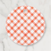 ハートカップルのバレンタインデー フェイバータグ (裏面)