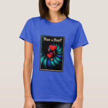 ハートカラフルはっきりしたデザイン