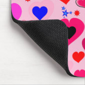 ハートカラフルマウスパッド！マウスパッド マウスパッド (コーナー)