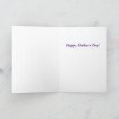 ハートカラフルレインボーツモムズマザーズデイカード サンキューカード (内部)