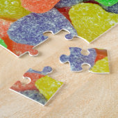 ハートカラフル型キャンディー ジグソーパズル (側面)