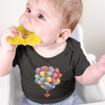 ハートカラフル型バルーン