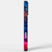 ハートカラフル旋回 Case-Mate iPhoneケース (裏面 / 右)