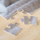 ハートガラスのフレンチ・ブルドッグ ジグソーパズル (側面)