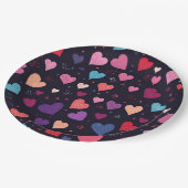 ハートガロール ペーパープレート (アングル)