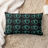 ***ハートガロール***枕 ランバークッション (ブランケット)