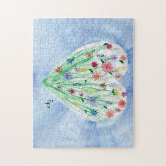 ハートガーデン – KidsArt for CHOC Jigsawパズル ジグソーパズル (縦)