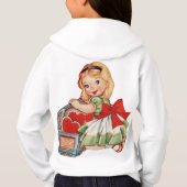 ハートガールチャイルドレトロかわいい子ども (裏面)