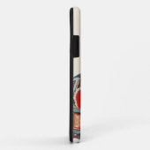 ハートガールチャイルドレトロかわいい子ども Case-Mate iPhoneケース (裏面/右)