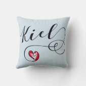 ハートキエル、ドイツ、シュレスウィヒ=ホルシュタイン クッション (裏面)