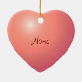 ハートキットンカスタムオーナメント セラミックオーナメント (裏面)