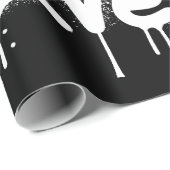 ハートキャラクターと死眼とスマイル散布 ラッピングペーパー (ロールコーナー)