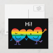 ハートキャラクター ポストカード (正面/裏面)