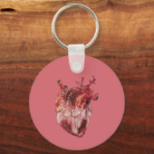 ハートキーチェーン キーホルダー (正面)